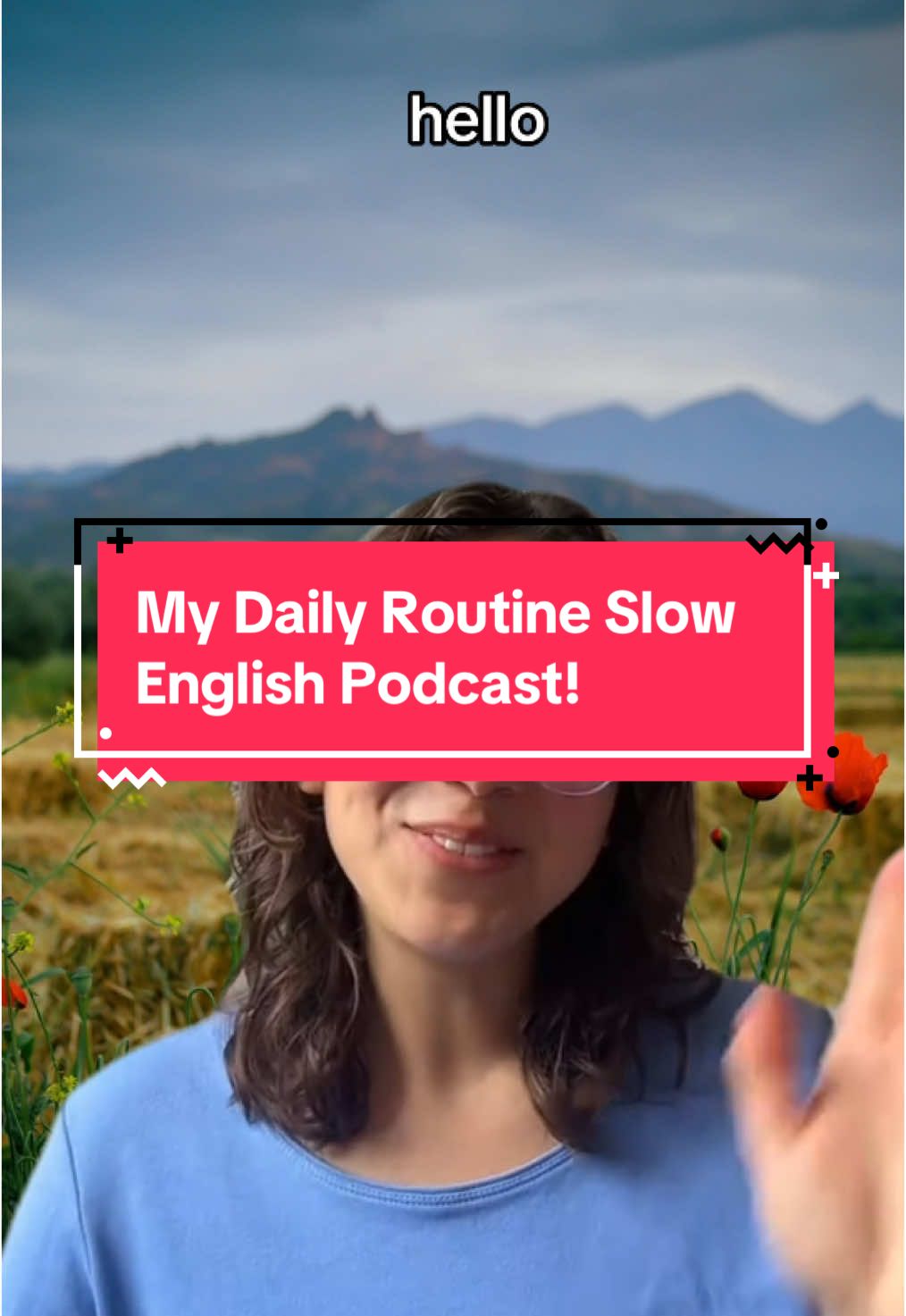 Talking about my Daily routine💙 #englishteacher #englishlistening #englishpractice 