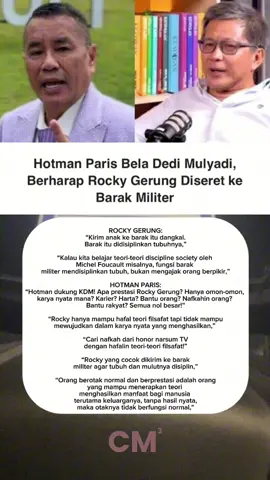 Hotman Paris Bela Dedi Mulyadi, Berharap Rocky Gerung Diseret ke Barak Militer#fyp #fyppp #fyppppppppppppppppppppppp #kangdedimulyadi #kdm 