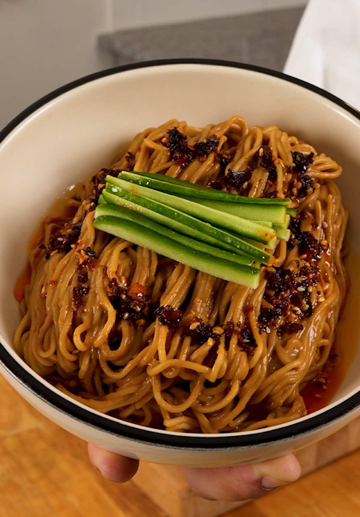 Creamy Peanut Noodles 🥜🍜 #cooking #Recipe #EasyRecipe #quickrecipes #lunchideas #DinnerIdeas #easydinner #easylunch #noodles #healthyrecipes #mealprep 