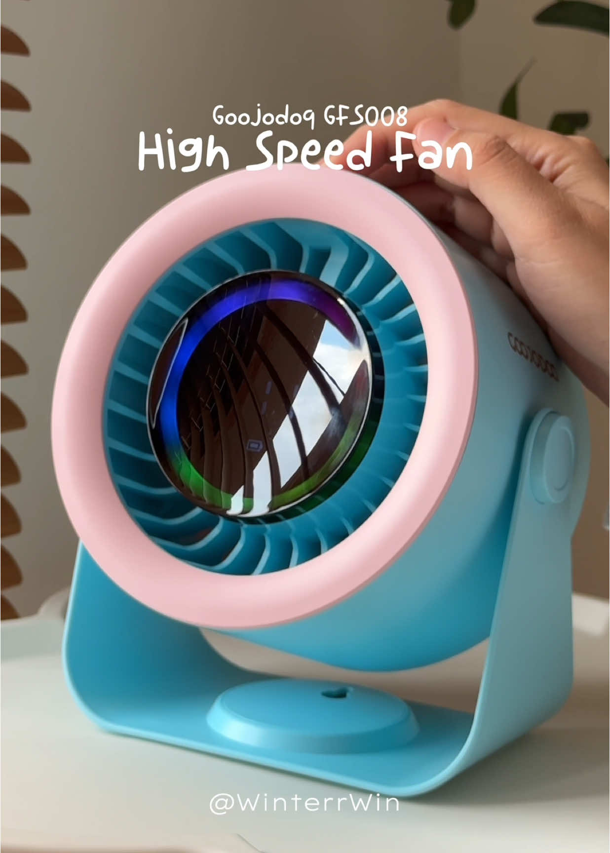 Warna kipasnya gemeeess ☺️ #goojodoqfan #goojodoqgfs008 #highspeedfan #kipasmeja 