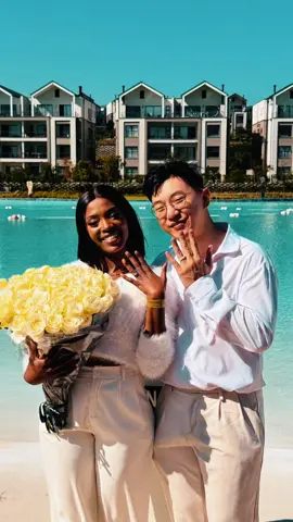 Up in the clouds today🥰 @🐅 #showmelove #blasiancouple #interracialcouple #marriage #Love #romantic 