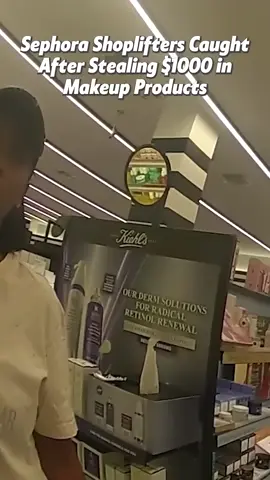 Sephora Shoplifters Caught After Stealing 1000 in Makeup Products part 2. Full clip onPolice Watch