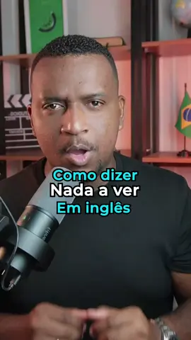 Tá aí uma expressão que usamos o tempo todo em português, né? Mas como passar essa ideia em inglês de forma natural? 💬 Aqui vão 3 formas que eu uso: 1️⃣ That has nothing to do with it. 📌 Isso não tem nada a ver com isso. ➡️ Ex: What you’re saying has nothing to do with the real problem. 2️⃣ One thing has nothing to do with the other. 📌 Uma coisa não tem nada a ver com a outra. ➡️ Ex: Your personal life has nothing to do with your performance at work. 3️⃣ You’ve got it all wrong. 📌 Você entendeu tudo errado. (bem usado quando alguém faz uma suposição nada a ver) 🚀 Salva esse Reels pra revisar depois e comenta aqui: qual dessas expressões você já conhecia? 👉 Link do meu curso no perfil se você quer aprender inglês com filmes e séries de um jeito leve, prático e que realmente funciona!