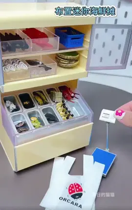 Set up mini market #satisfying #fyp #rement #miniature 