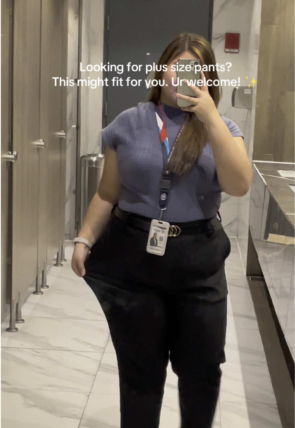 Am not gonna gate keep this. #fyp #plussize #plussizefashion #pantsforplussize #plussizepants #plussizepantsforwomen#officepants #pantsforoffice #chubbypants #plussizeedition 