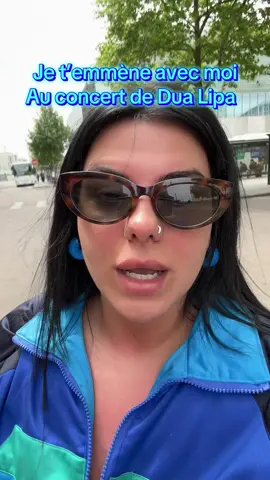 Je vous emmène avec moi au concert de Dua Lipa ✨ #makeup #maquillage #dualipa #concert #nancy #paris#nancyville #Vlog 