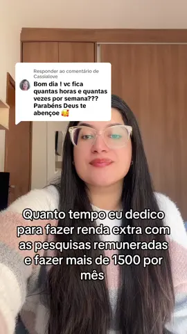 Respondendo a @Cassialove 