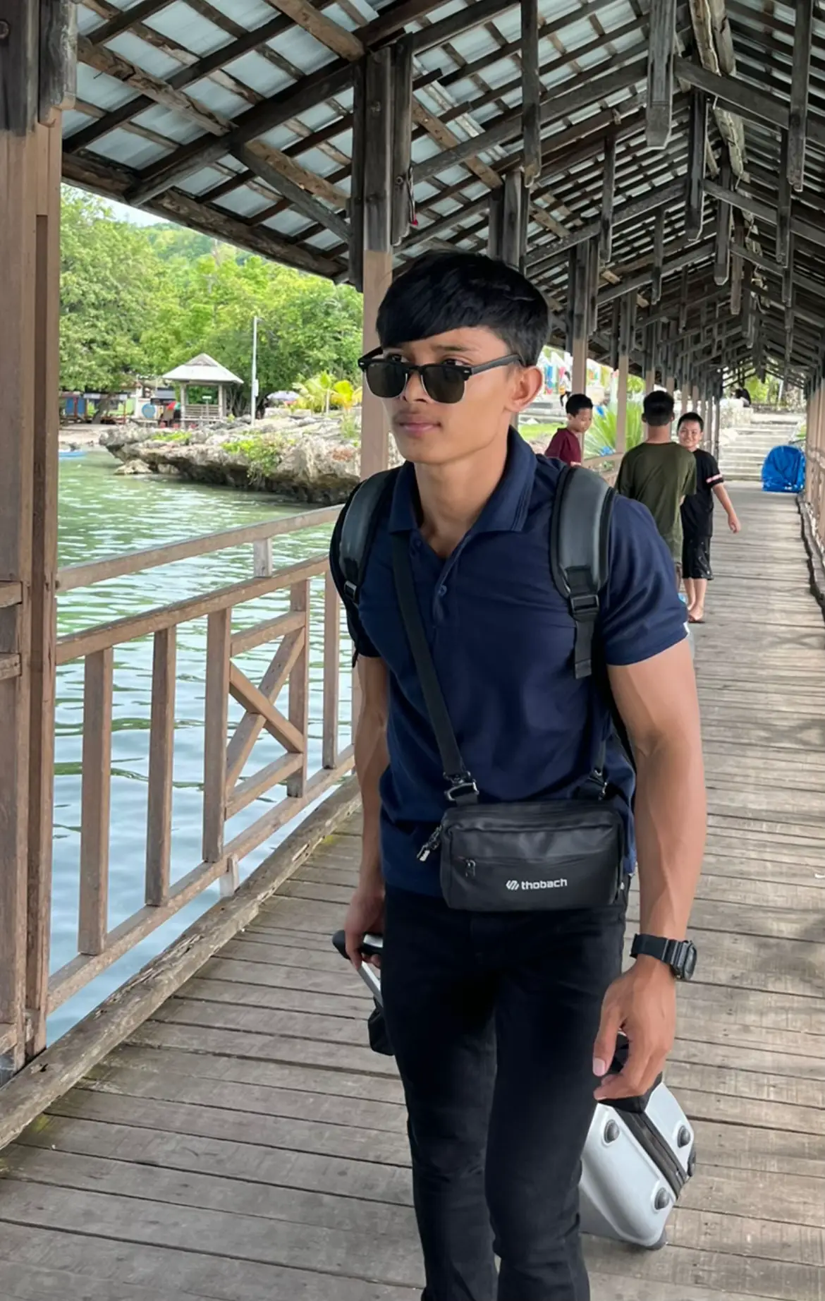 Bro badan bagus, outfit murah pun keren 😎#oitfitcowokeren #styletips #fyp #gymmotivation 