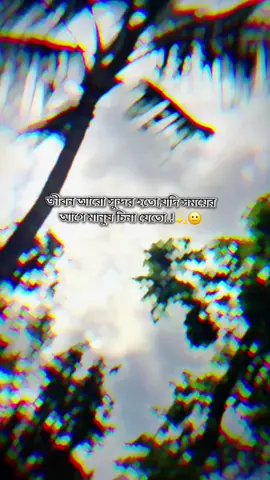 #CapCut জীবন আরো সুন্দর হতো..-যদি সময়ের আগে মানুষ চিনা যেতো..! 💕💫🥀
