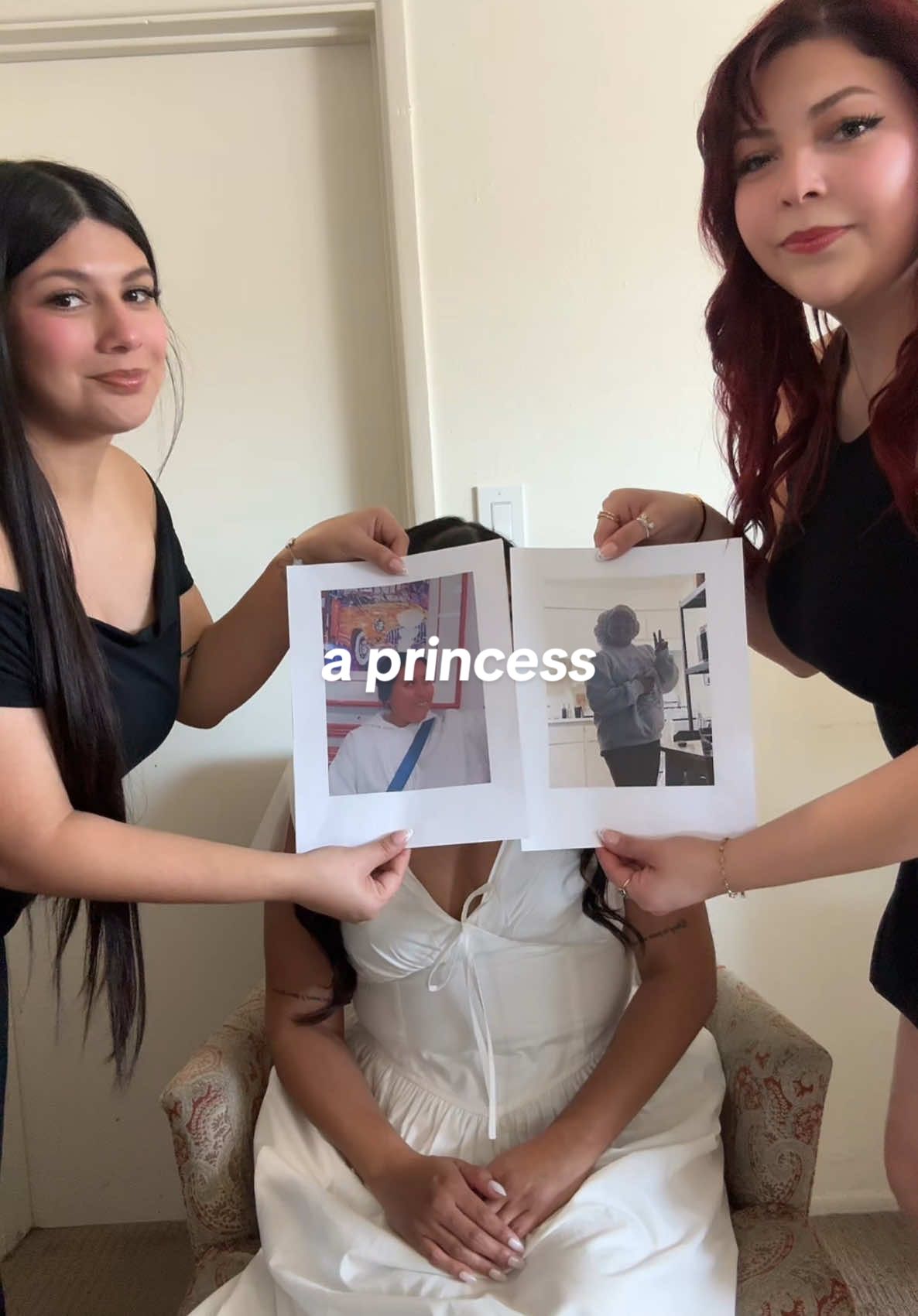 A princess !! 🥹👰🏽‍♀️💍 @_jazzlener 🤍 @_marrissam 🤍 #bride #courtwedding #bridesmaids #courtweddingdress #princessdiaries #transformation #bridalmakeup 