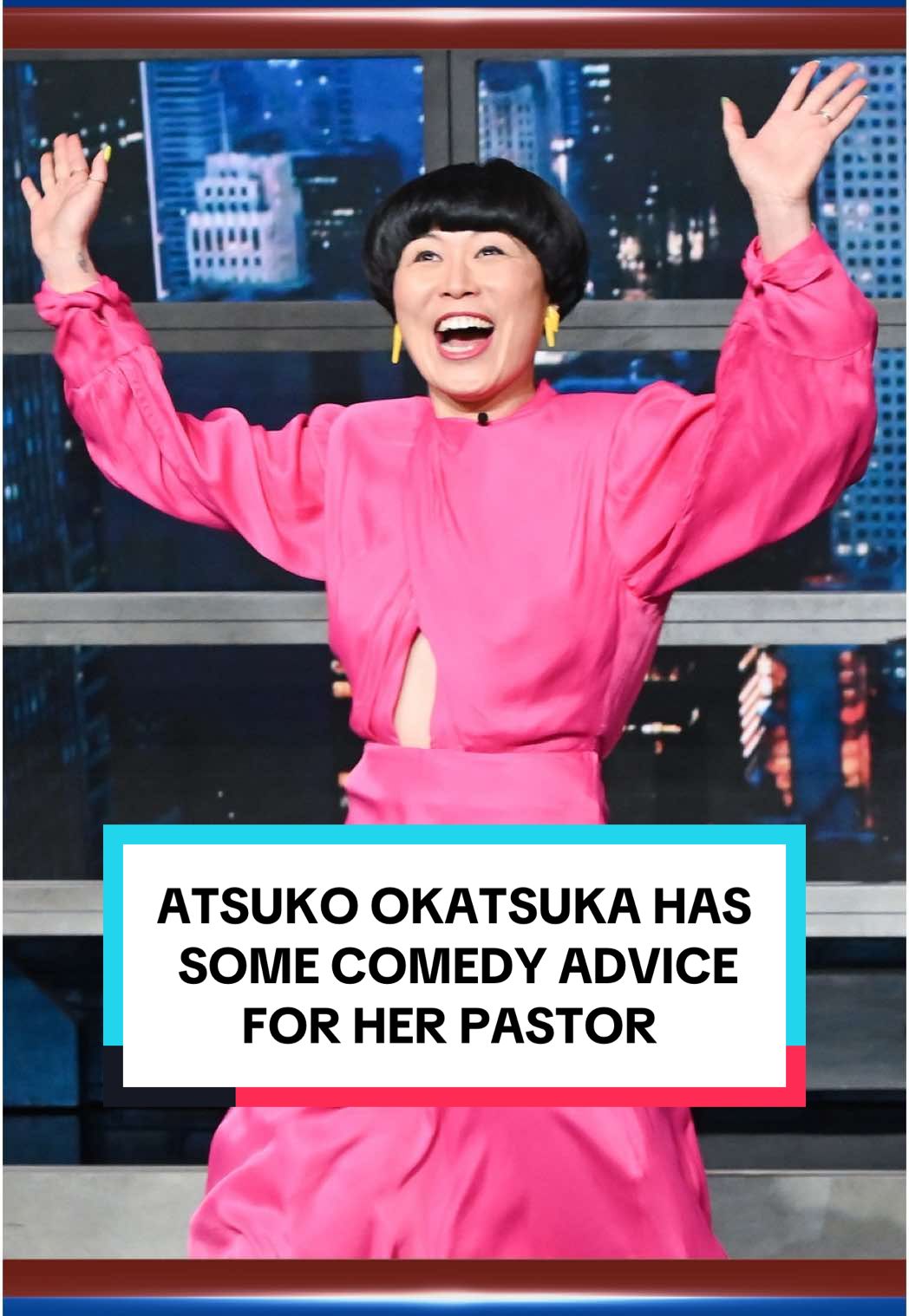 After @atsukocomedy's eyes were opened to the world of standup comedy by @themargaretcho, it made her realize her pastor should be taking advantage of his weekly hour-long special! #Colbert #StandUpComedy #HBD