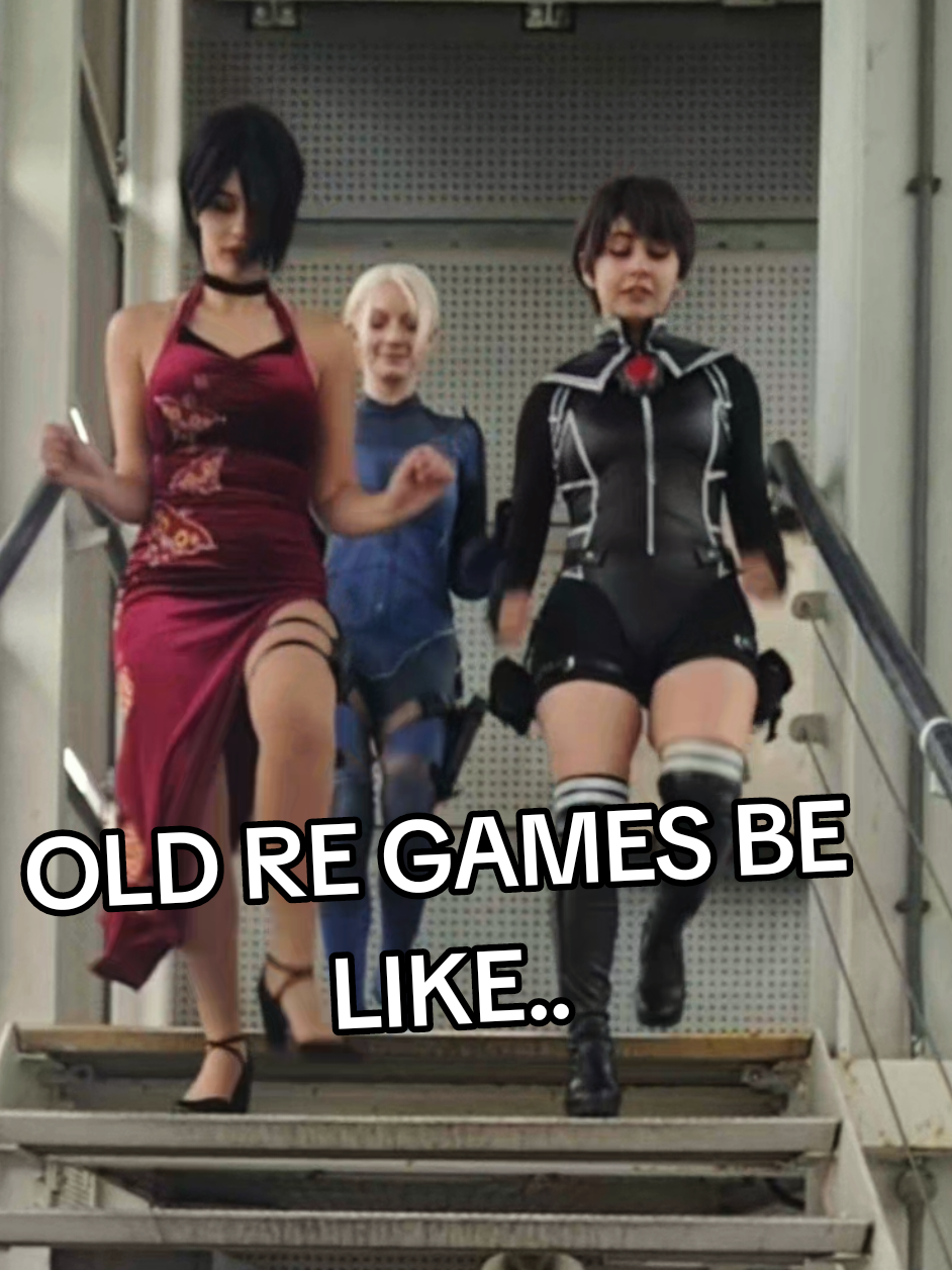 Rebecca > @Mimi  Jill > @ciara  you know we had to use this audio👀 #residentevilcosplay #residentevil #adawong #adawongcosplay #jillvalentine #jillvalentinecosplay #rebeccachambers #rebeccachamberscosplay #residentevilcosplay #residentevilmeme 