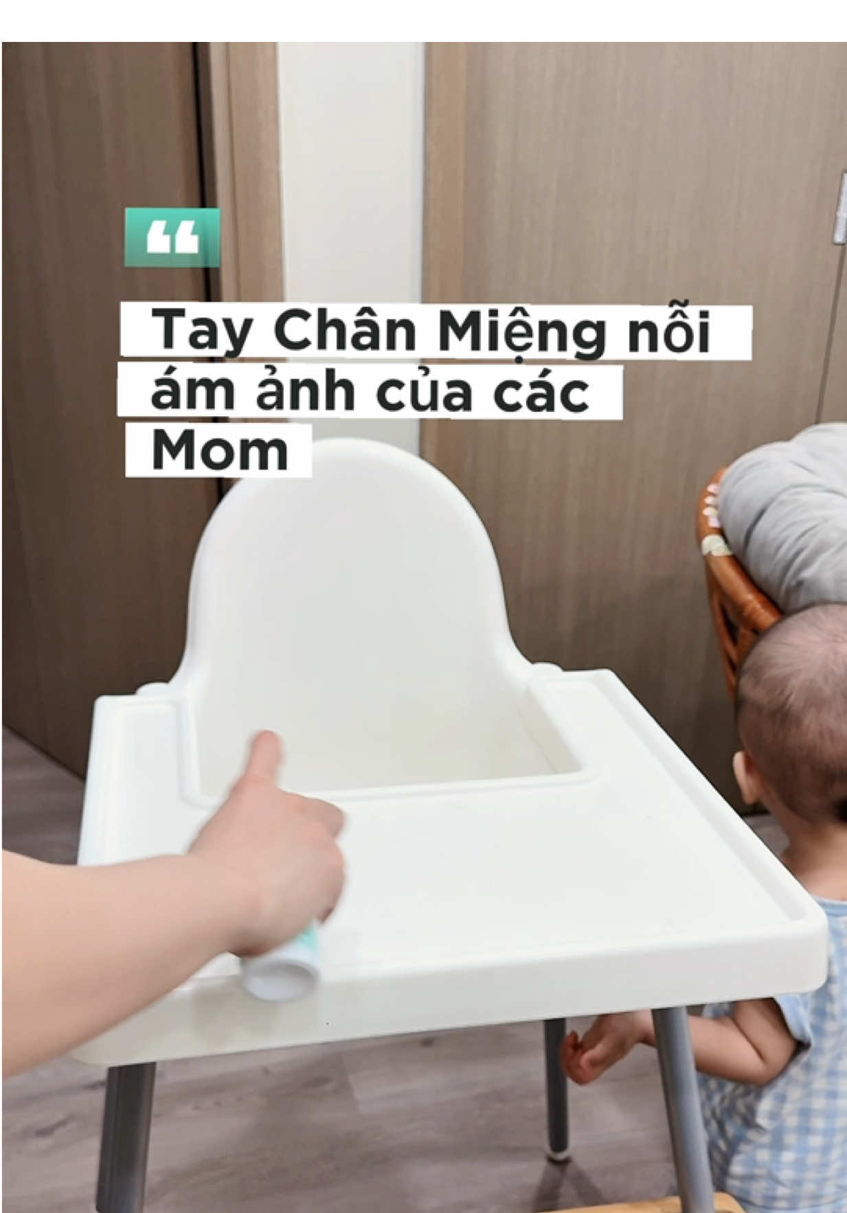 Nhà có em bé nhỏ là cần lắm í #lamme #embe #taychanmieng #xitsatkhuan #dizigone #lamsach #xuhuong 