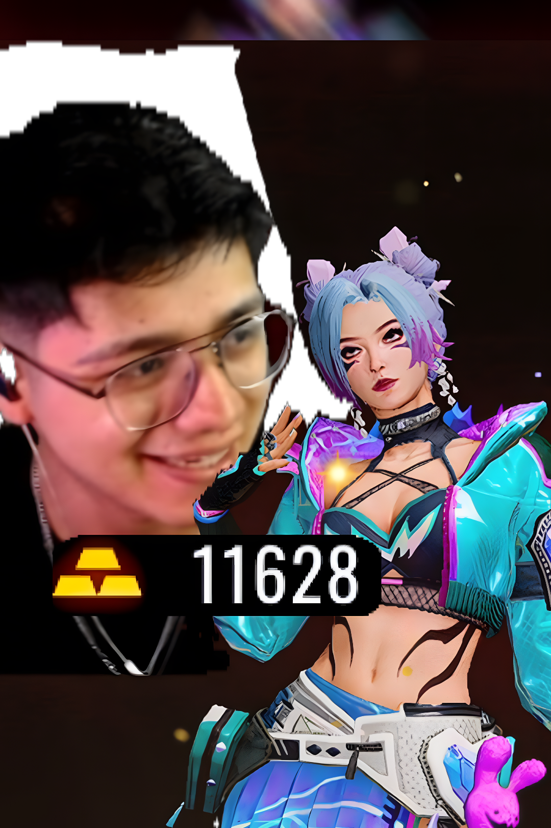 Se hizo la difícil pero aflojo 🤣 #BloodStrike #embajadorbloodstrike #BloodStrikeLatam #ArlequinGuz 