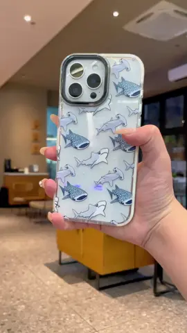 This Case is illegally cute- take my money already! 😍🤩🦈 #beach #beachlife #shark #ocean #whaleshark #oceanlife #iphonecase #fyp #tiktokmademebuyit #phonecase #trending #iphonecover #softcase #cutephonecases #clearcase 