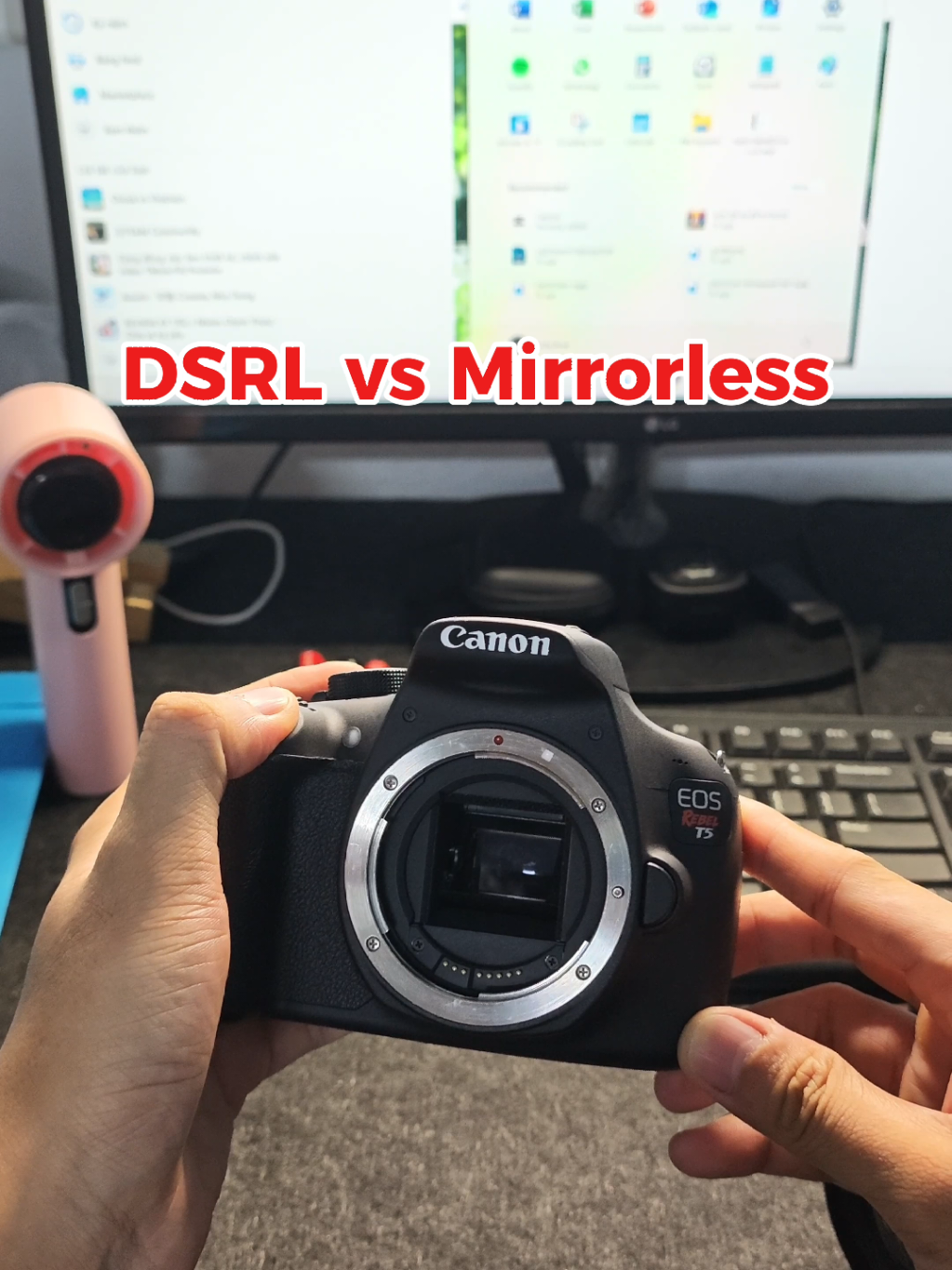 Cùng nghe âm thanh của 2 dòng máy ảnh DSLR (máy ảnh gương lật) vs Mirroless (máy ảnh không gương lật) #dslr #mirrorless #camerashutter #camerasound #ngocvymedia 