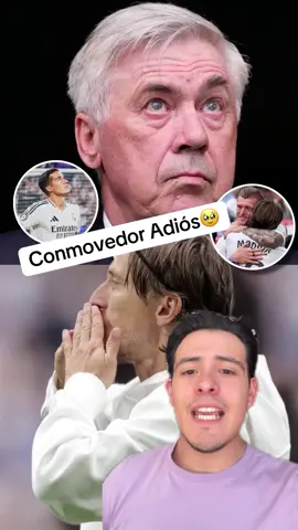Corazón Roto🥹💔#realmadrid #ancelotti #modric #vazquez #diegofc 