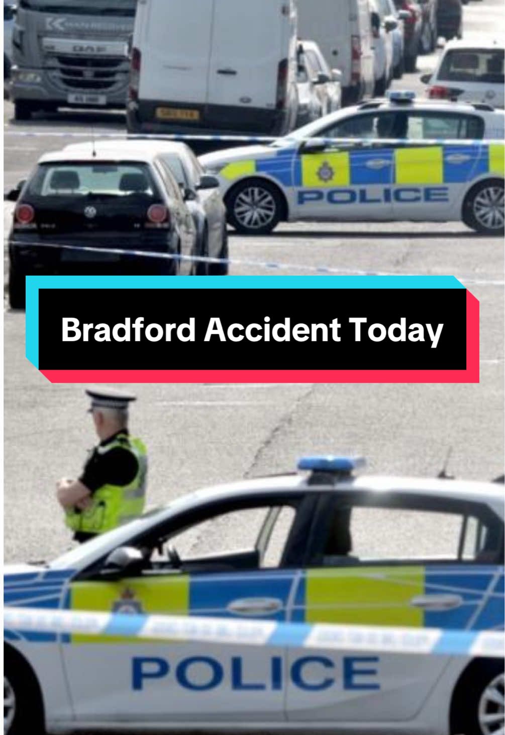 Bradford accident today 🤔 #bradford #bradfordcity #westyorkshire #westyorkshirepolice #incident #news #breakingnews 
