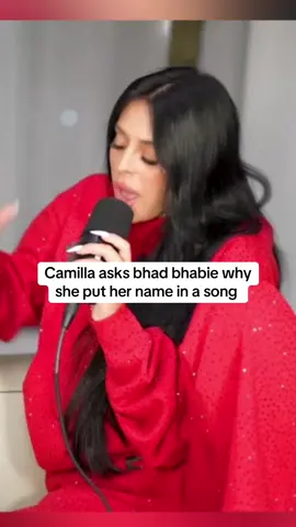 Camilla asks how her name got in the song 