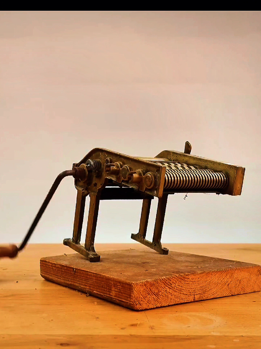 1930_s Pasta Roller Restoration-Do you like spaghetti #PastaRollerRestoration #restoration #pastaRoller  #antique #DIY  #trend #fyppppppplpppppppppppppppppppp 