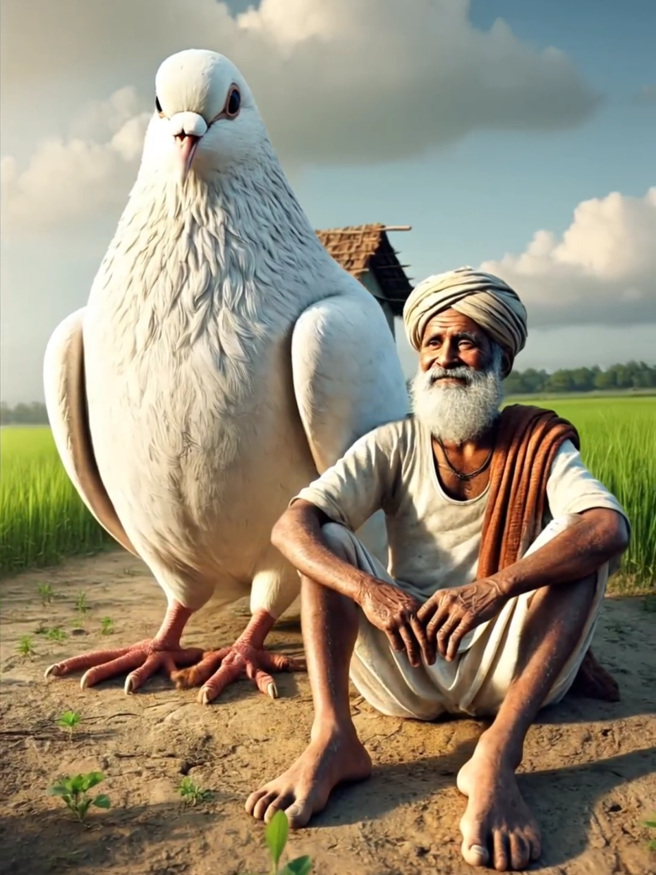 part | The poor farmer had a pigeon #bear#berastory#beareggs#egg#eggstree#aihindistory#aivideogenerated#aivid eo#hindistory #kidsstory #aivideo#aihindistory 