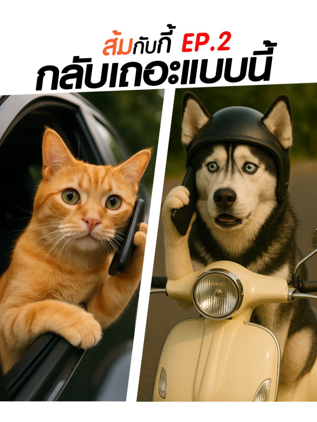 ส้มกับกี้ EP.2 #เรื่องเล่า #เรื่องตลก #ส้มกับกี้ #สัตว์เลี้ยงน่ารัก