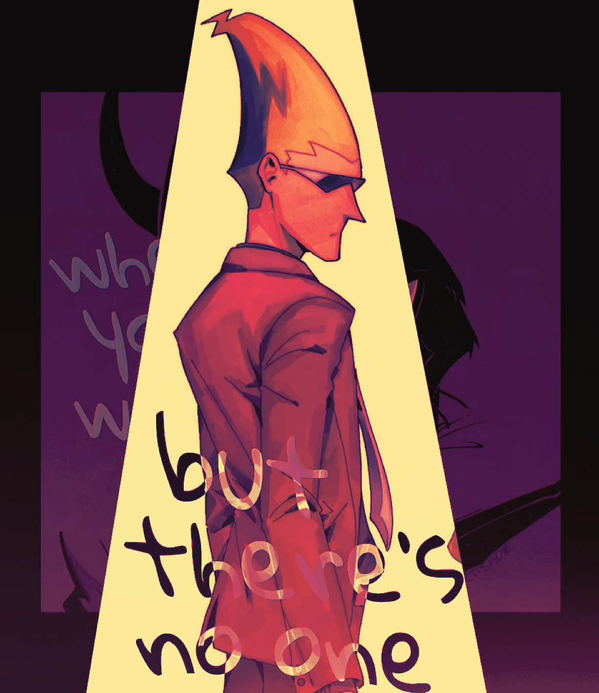 his dirk strider glasses and dave strider suit have charmed me... #ghosttrick #ghosttrickphantomdetective #sissel #edit #yomiel 