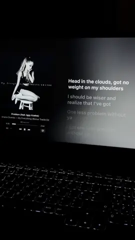 problem - ariana grande #fyp #musica #macbook #problem #arianagrande 