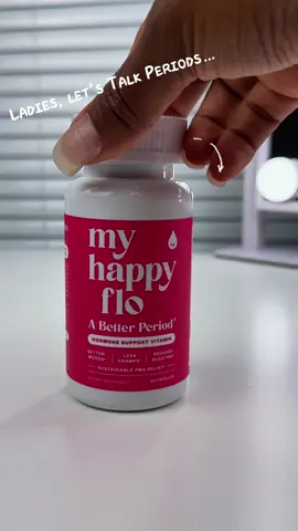 Let’s talk about THAT time of the month. 👀
 For years, my period used to completely take me out …cramps, mood swings, bloating, you name it.
 
 Then I found @myhappyflo and I haven’t looked back.
 
 ✅ No more crazy cramping
 ✅ Way lighter periods
 ✅ My mood? Stable.
 ✅ Energy? Returned.
 ✅ Still fine and unbothered.
 
 It’s a clean, plant based supplement that actually supports your hormones instead of masking symptoms. I take it every morning… no weird taste, no drama, just results.
 
 You can take it with your current vitamins too. No conflicts. Just flow. 💁🏽‍♀️�
 🩷 If your period is disrupting your confidence and your peace, I promise!! This is worth it.
 You can use my link to save some coins and try My Happy Flo for yourself.  
 #MyHappyFlo #PeriodSupport #ConfidentWoman #HormoneHealth #CycleCare #WellnessForWomen 