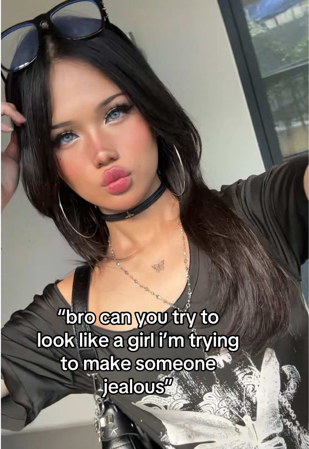 anything for the homies 🙏  #fyp #foryou #foryoupage #trans #doll #makeup 