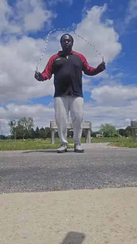 giovannijackson123456#sim im just exercising  jump roping at the,park today,