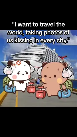 I want to see the world with you. #bubu #dudu #bubududu #bubududuforever #bubududuforever❣️ #bubududuforever❣️💞💞💞💞 #bubududuforeverlove #bubududuforeverlove🥰 #couple #couplegoals #couples #couplestiktok #partner #wife #relatable #travel #traveltiktok 