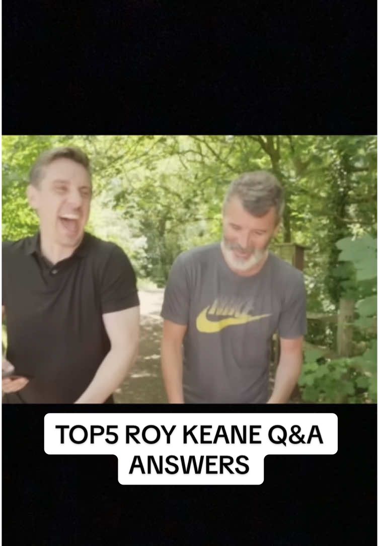 TOP5 ROY KEANE Q&A ANSWERS                                                 #top5 #top10 #roykeane #garyneville #qanda #manchesterunited #manu #manunited #PremierLeague #championsleague #pl #funnytiktok 