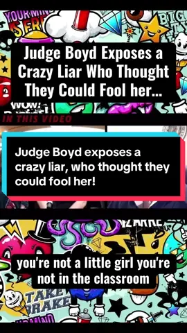 #judgeboydverdict #judgeboyd #boyd #stephanieboyd #exposed #pickthypoison #important #courtroom #courthearing #court #nononsense 