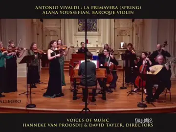 🎻 Vivaldi – Spring (La Primavera), The Four Seasons, RV 269 A breathtaking performance. Youssefian’s violin flows like sunlight on a spring breeze ☀️🎶 and Voices of Music bring unmatched depth & elegance 👑 Pure baroque magic! 💫 #Vivaldi #Spring  #FourSeason  #Baroque #ClassicalMusic  🎻