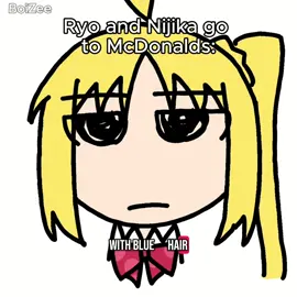 Ryo and Nijika go to McDonald’s | source: @Spice #art #animation #digitalartist #digitalanimation #meme #animationmeme #funny #skit #comedy #fyp #foryou #foryoupage #fanart #anime #fypviral #viral #trending #edit #animeedit #bocchi #bocchitherock #bocchitherockanime #ryoyamada #nijikaijichi #mcdonalds #kaicenat 
