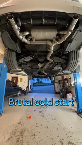 New exhaust sounds brutal #bmw #f30 #335i #car #n55 