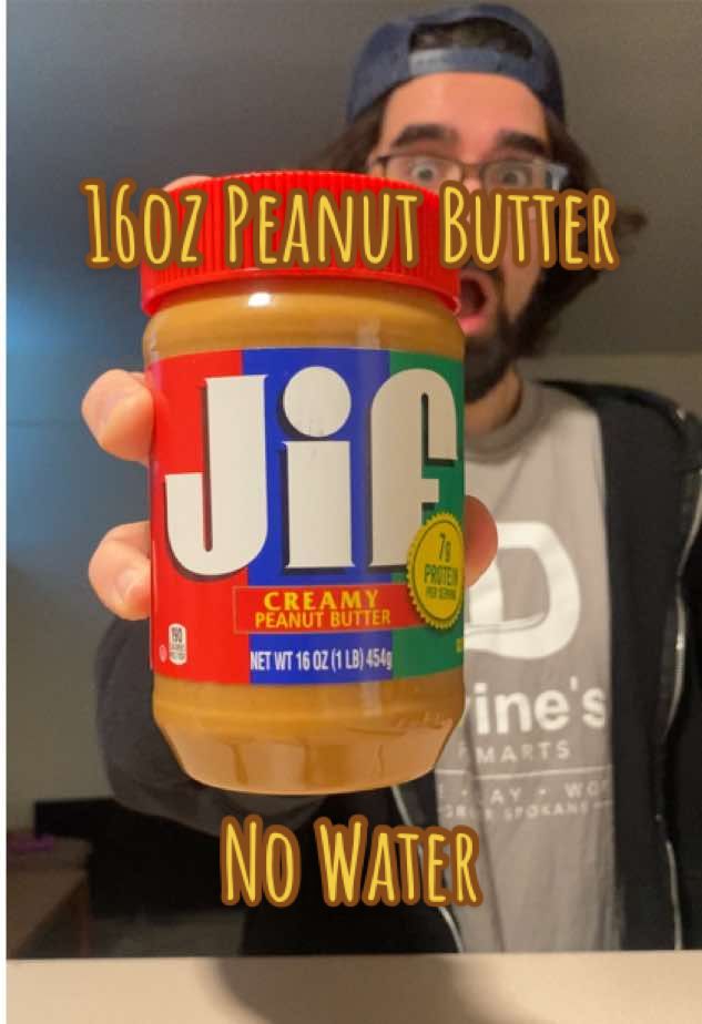 16oz of peanut butter. The driest ASMR you’ll ever hear. Full vid on YouTube—link in bio.  #asmrfood #mukbang #peanutbutterchallenge #nowater #BoofTheDevourer #foodchallenge #dryaf #asmreats #youtubeexclusive