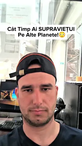 Cât Timp Ai SUPRAVIEȚUI Pe Alte Planete!😳 #curiozitatizilnice1 