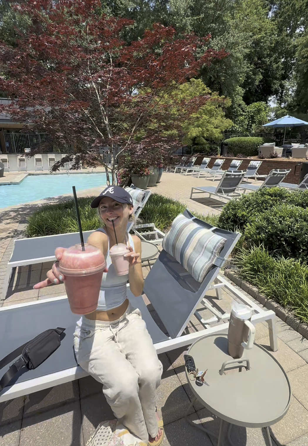 day in the life in Atlanta, georgia 🤪 #dayinthelife #atlanta #poolday #corepower #windsorambassador 