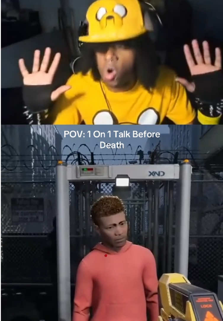Man To Man Talk Before Tragic Events… #fyp #gaming #funny #rage #reaction #quarantinezone #twitch #viral #marheemtinley 