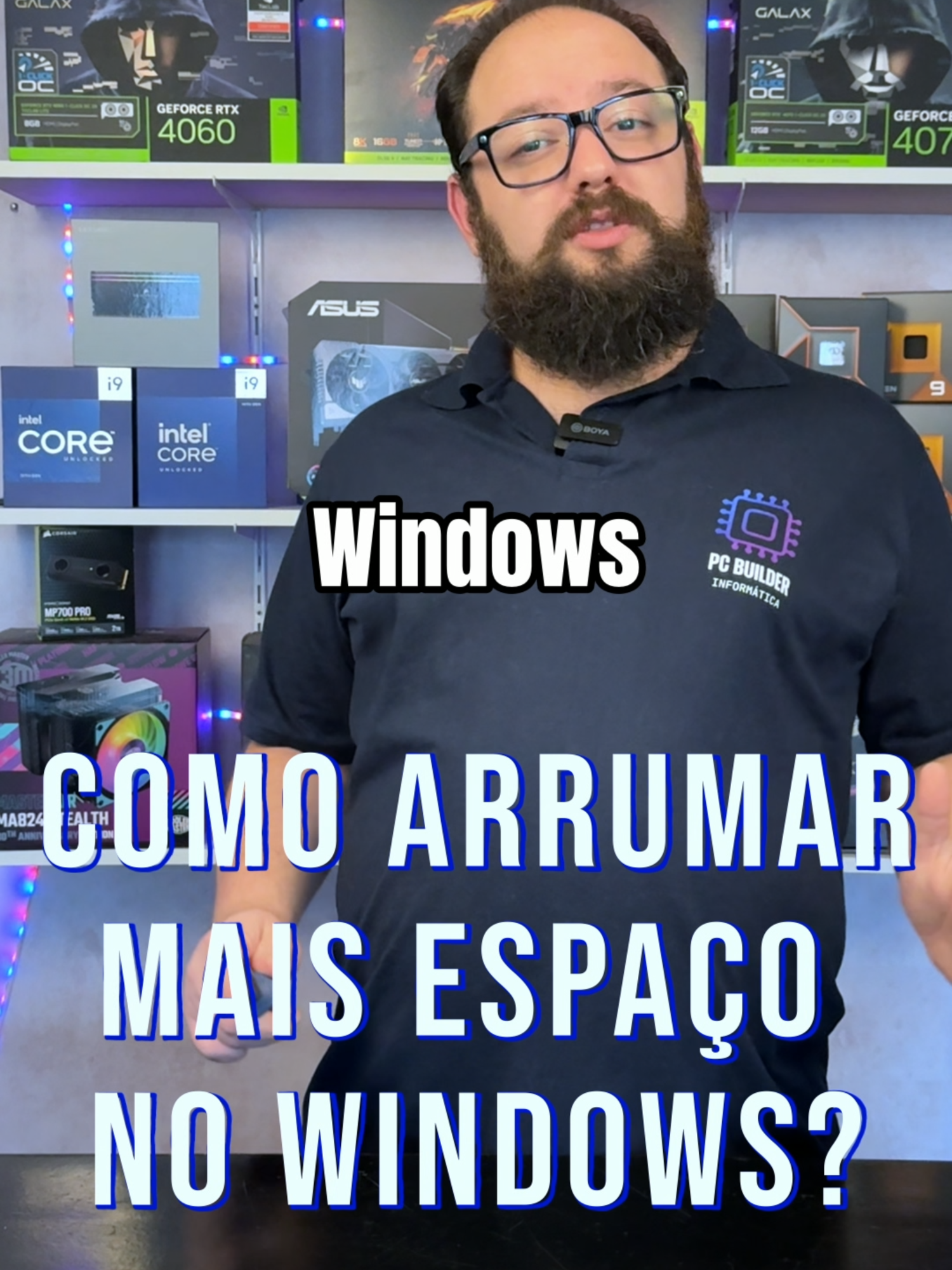 Veja 3 formas rápidas de liberar espaço no Windows 11! Se seu SSD tá cheio e o PC tá lento, esse vídeo é pra você, te mostramos como limpar seu SSD de forma segura usando ferramentas do Windows e um programa gratuito que revela o que mais pesa no seu disco. 👇#pcbuilder #informatica