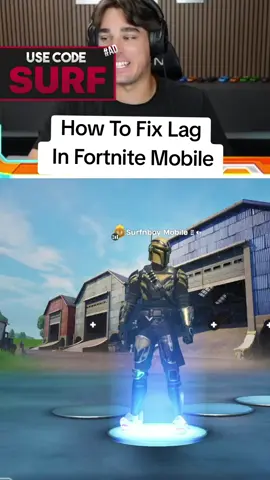 How To Fix Lag In Fortnite Mobile #fortnitemobile #fortnite 