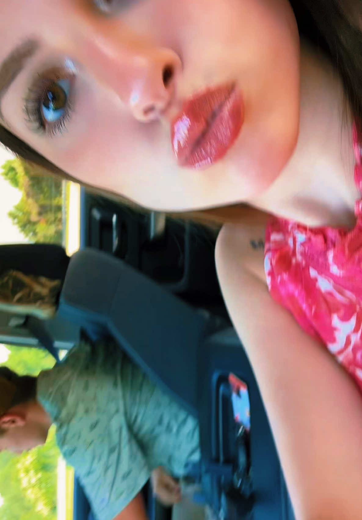 Wedding date & personal Uber all in one 🩷 #weddingdate #pinkdress #shndress #meganmoroney #bf #loml #fyppppppppppppppppppppppp 