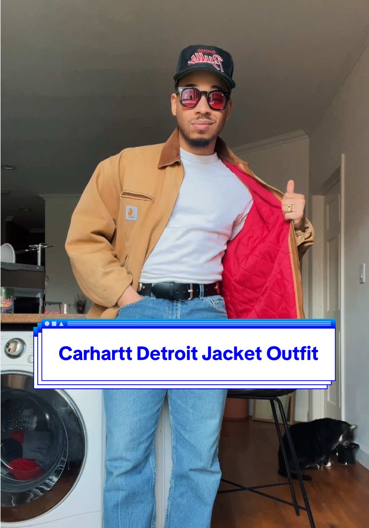 Just another Carhartt Detroit Jacket Outfit @Carhartt WIP  @Abbreviated  @Levi’s  #carharttdetroit #mensfashion #workwear #carharttjacket #OOTD 