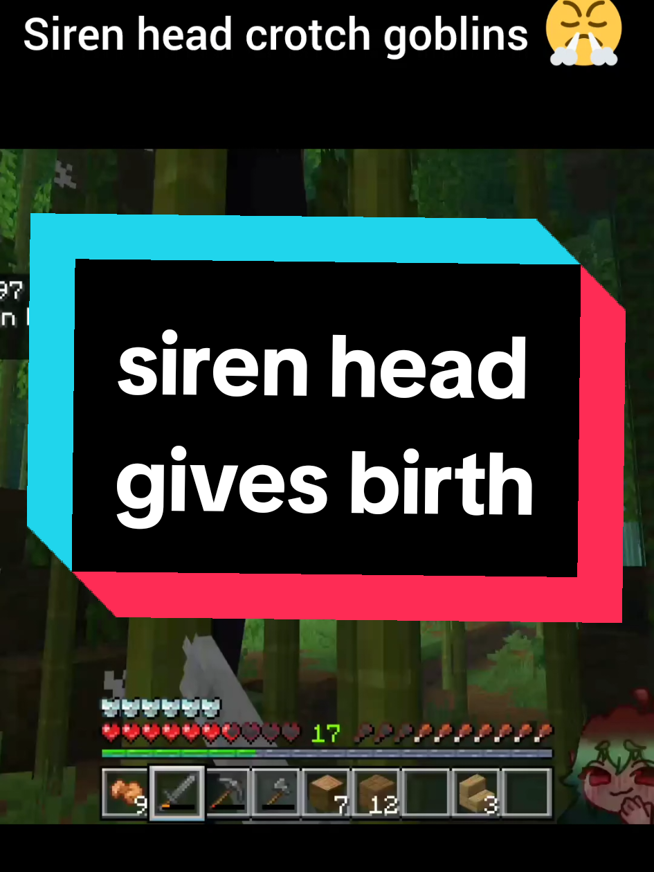I'm not the baby daddy I swear!  unless 😏 #fypシ #Minecraft #addons_for_minecraft #scarygame #twitchstreamer #youtubestreamer 
