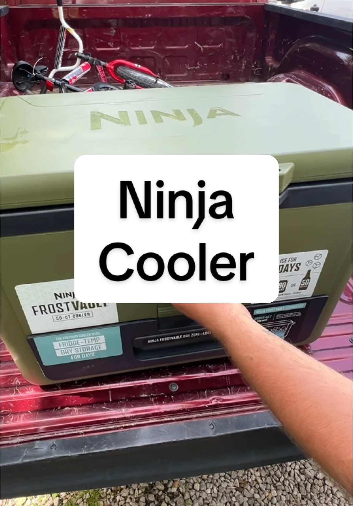 Use code “NINJA15” at checkout  #ninjacooler #ninja #cooler #summer2025 #ninjafrostvault #ttslevelup #tiktokshopcreatorpicks #tiktokshopmemorialdaysale 