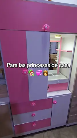 ROPERO 90CM CON TOCADOR CON LUZ 🎀 🌟Tenemos variedad de colores  📍ubicados en av.america norte 398  📍Si lo pides por las redes sociales , el delivery te sale completamente gratis para todo Trujillo y alrededores 🎁🚨 #niñas #princesadecasa  #rosado #ropero #melamina #fyp#mueblesmodernos  #tocadoreshollywood 