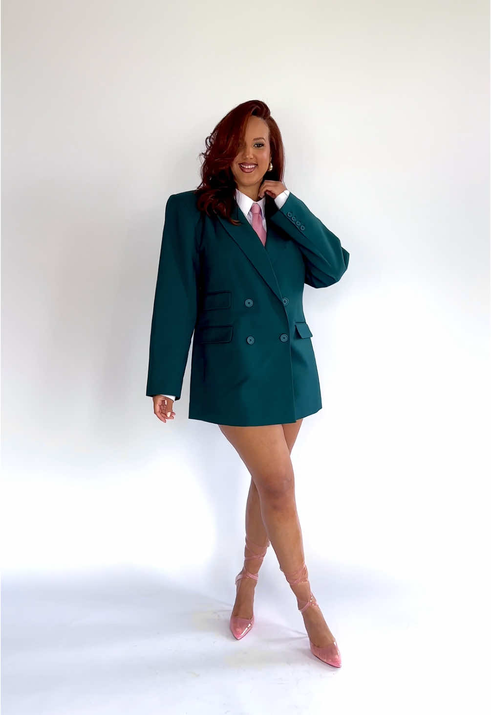 She’s giving boss vibes 😍 @Naked Wardrobe 