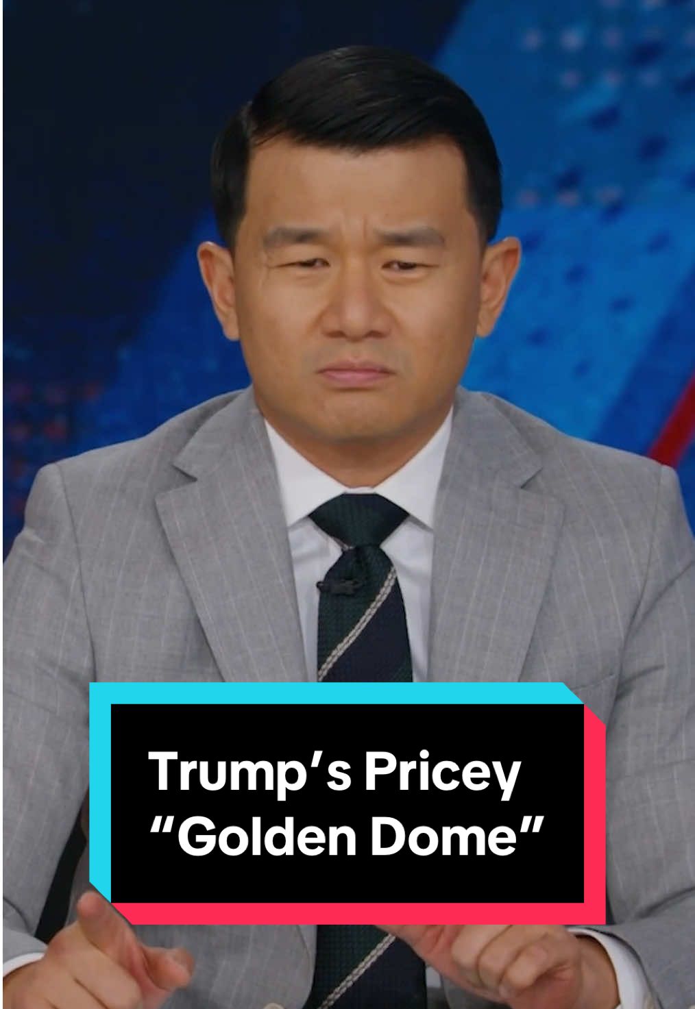 Good news! Congress is cutting food stamps, but America is getting a golden dome! #DailyShow #Trump @Ronny Chieng 